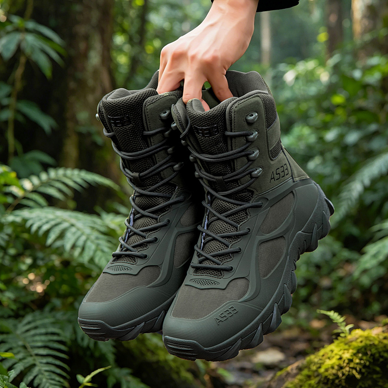 Men'S Shoes Dq - Men Tactical Boot Casual Ultrallight Training