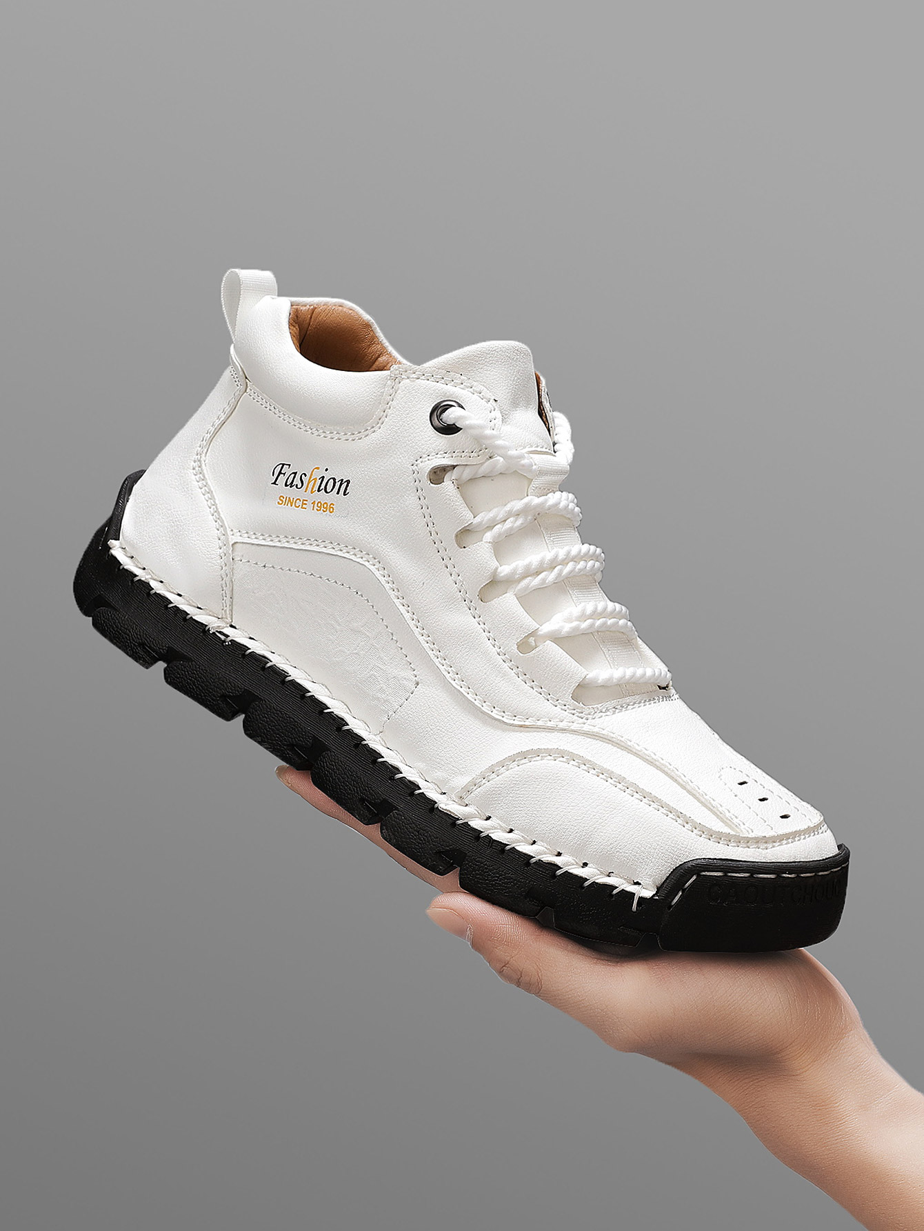 Men'S Shoes Hoka Sale - Men's Handmade Mid-Top Casual Shoes, Simple