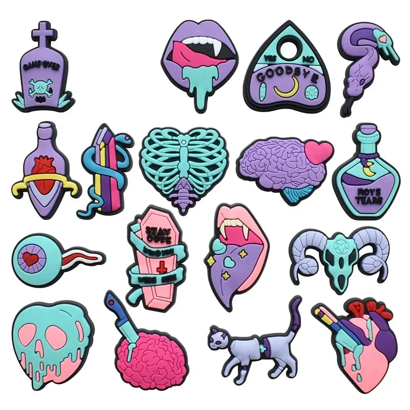 Men'S Shoes With Velcro - Shoe Charms for Crocs Accessories Halloween