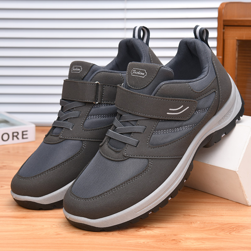 Men'S Shoes With Velcro - New Men's Spring Casual Sports Walking