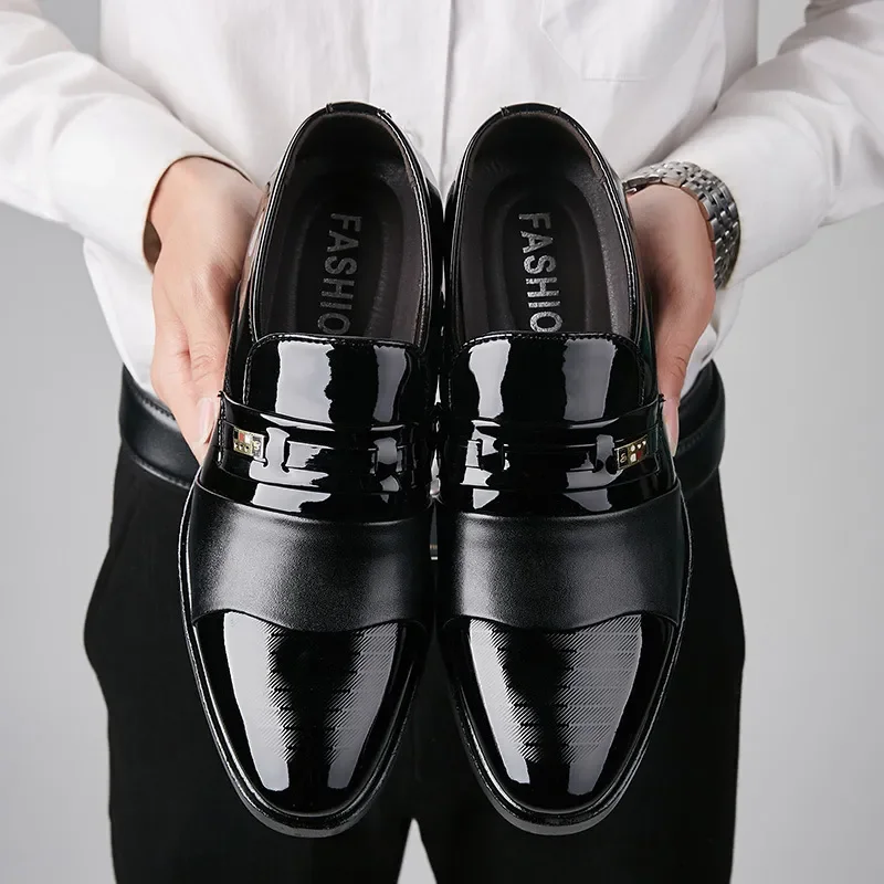 Leather Shoes for Men Wedding  - огляд і ціна Men Shoes For Office Work