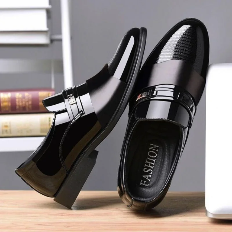 Leather Shoes for Men Wedding  - огляд і ціна Men Shoes For Office Work