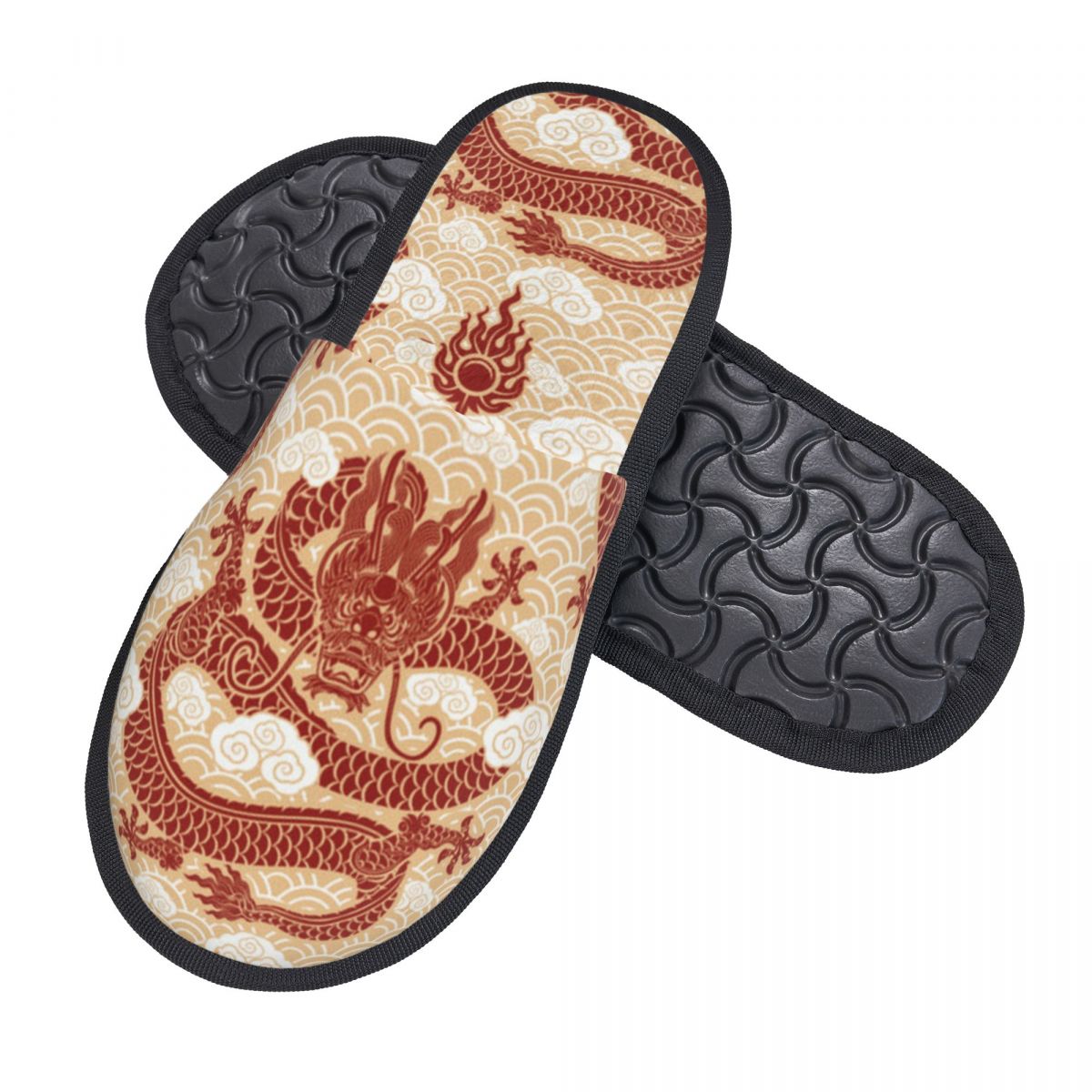 Dragon Illustration Slipper Fo - огляд і ціна Men Shoes Illustration