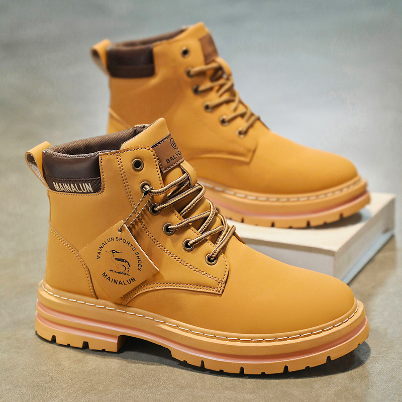 Classic Men High Top Boots Hig - огляд і ціна Men Shoes On Sale
