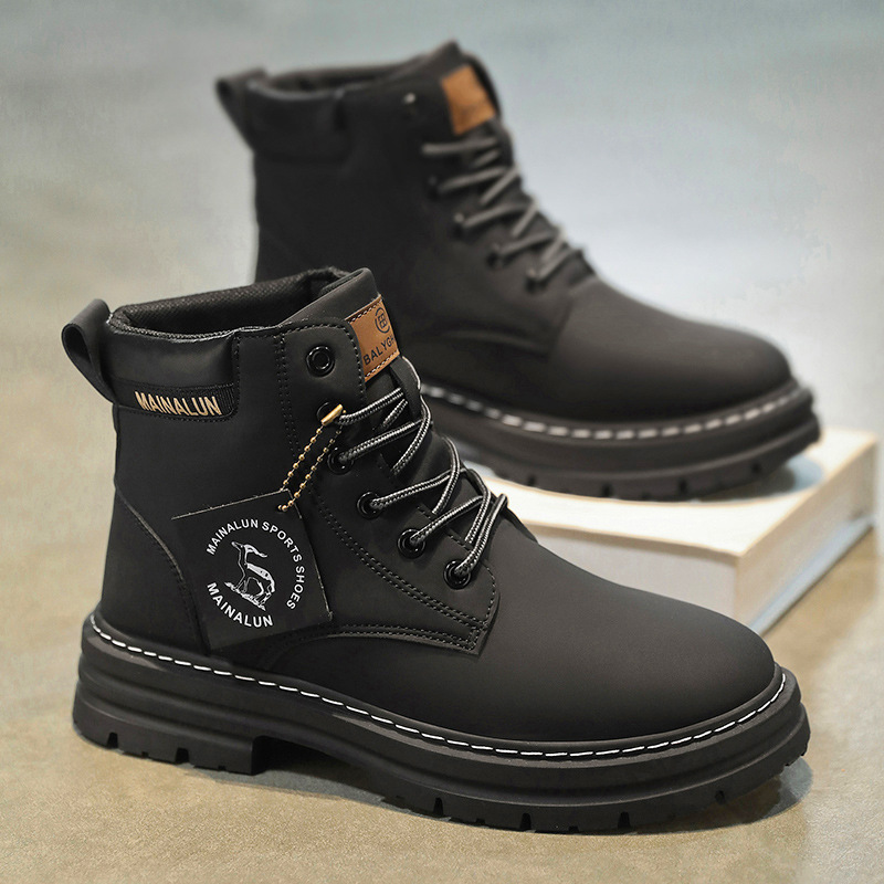 Classic Men High Top Boots Hig - огляд і ціна Men Shoes On Sale