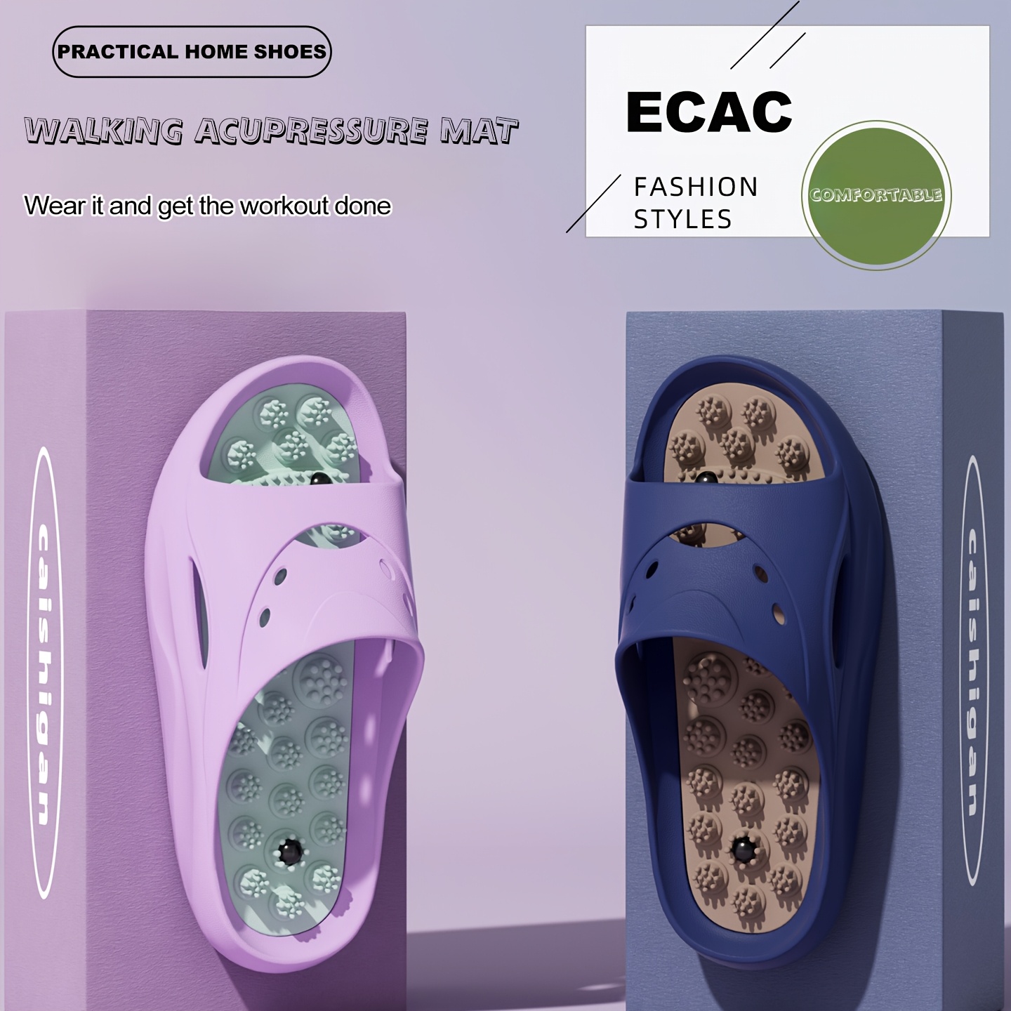 Women Men EVA Massage Slippers - огляд і ціна Men'S Shoes Cloud