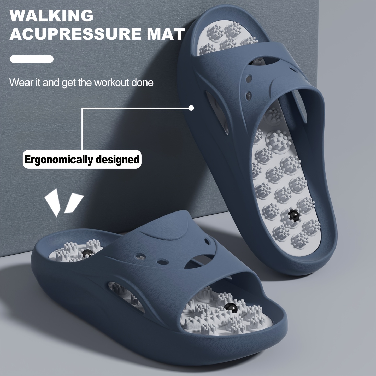 Women Men EVA Massage Slippers - огляд і ціна Men'S Shoes Cloud