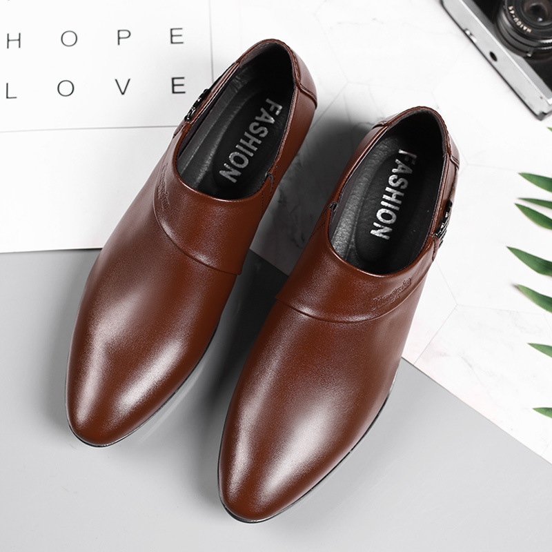 Men PU Leather Shoes Formal Dr - огляд і ціна Men Shoes For Office Work