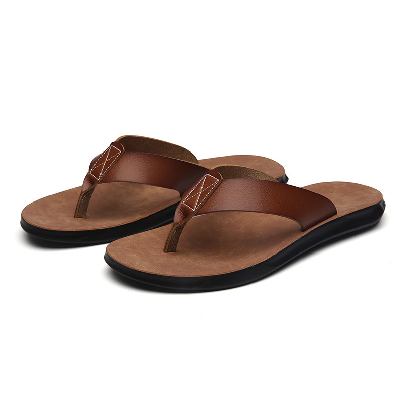 38-47 New Italian Leather Flip - огляд і ціна Men'S Shoes Dq