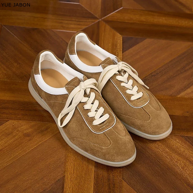 Brown Retro Genuine Leather me - огляд і ціна Men Shoes Trainers