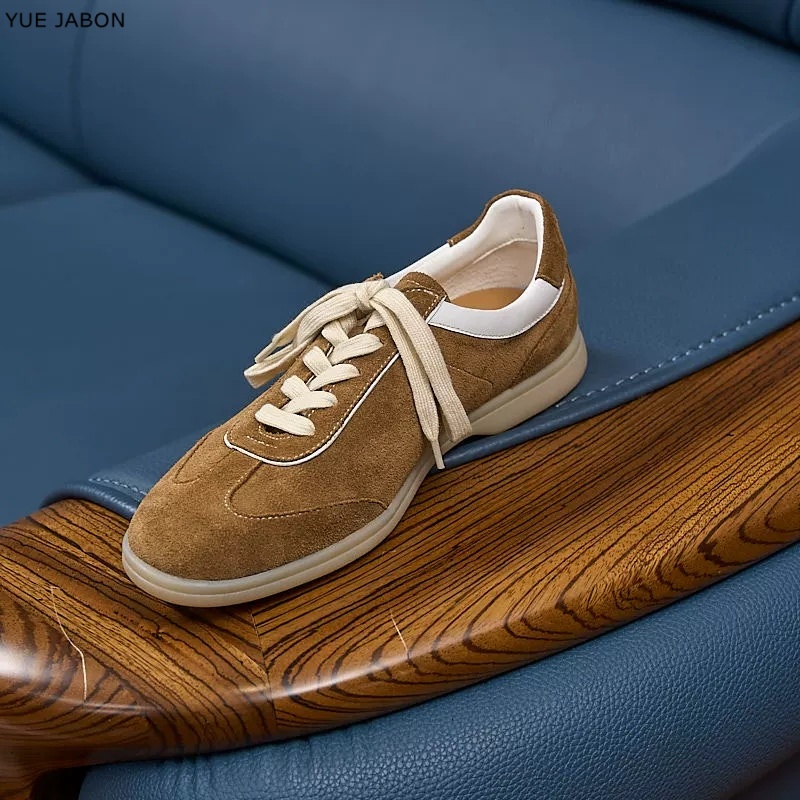 Brown Retro Genuine Leather me - огляд і ціна Men Shoes Trainers
