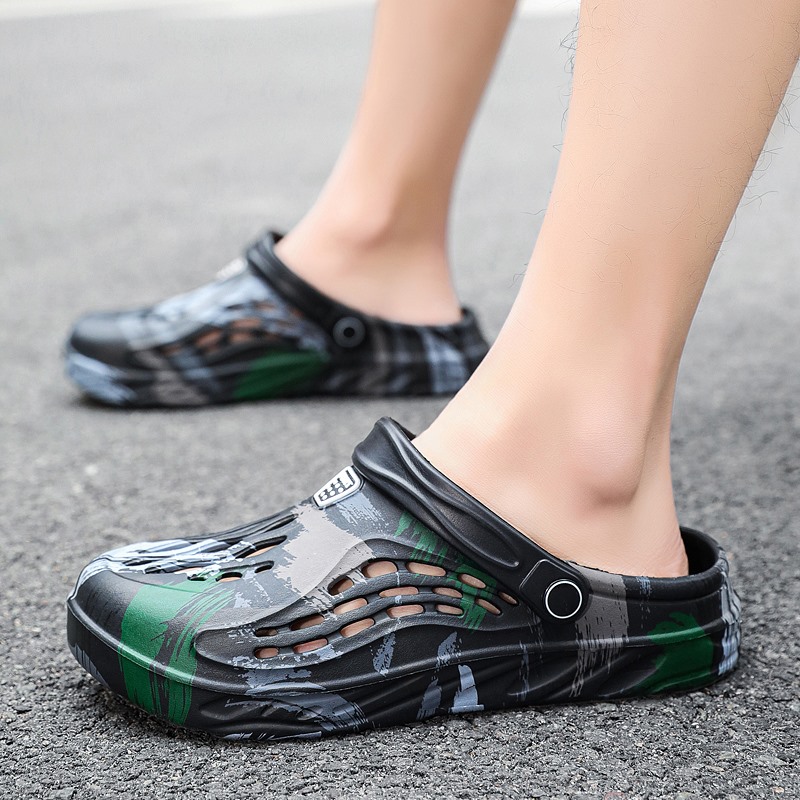 Men's Summer Camouflage Graffi - огляд і ціна Men'S Shoes With Velcro
