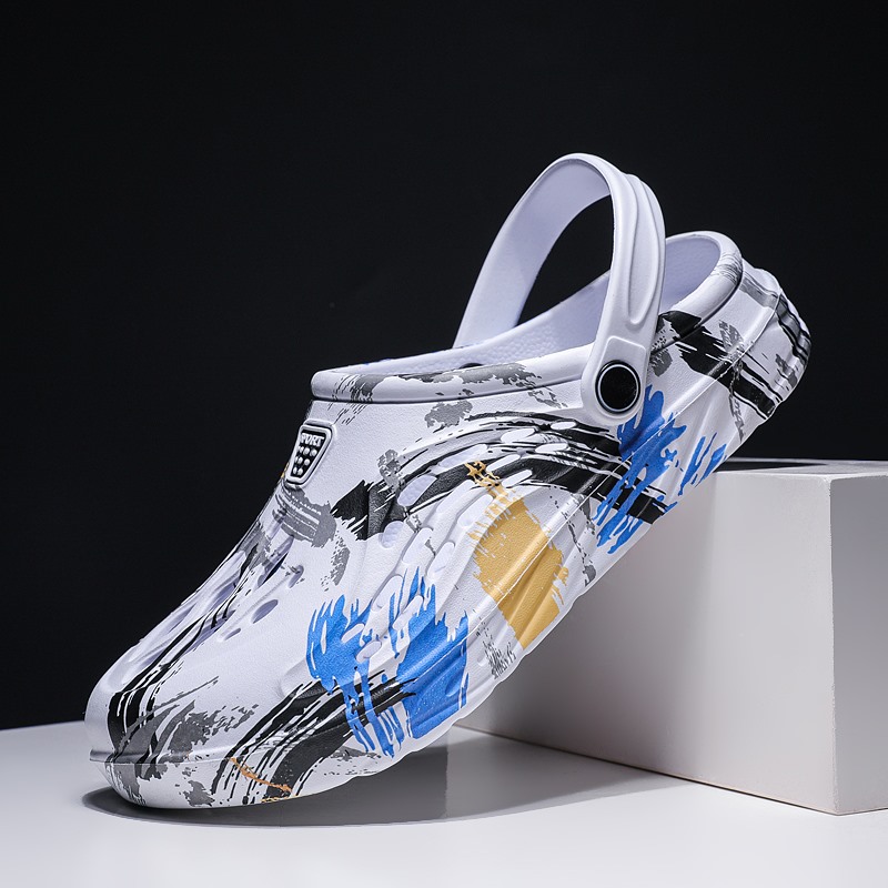 Men's Summer Camouflage Graffi - огляд і ціна Men'S Shoes With Velcro