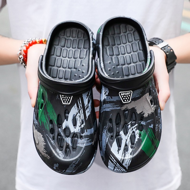 Men's Summer Camouflage Graffi - огляд і ціна Men'S Shoes With Velcro