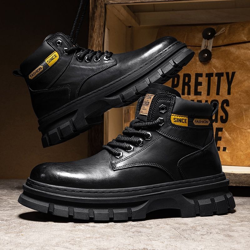 Vintage Men Platform Ankle Boo - огляд і ціна Men'S Shoes Dq