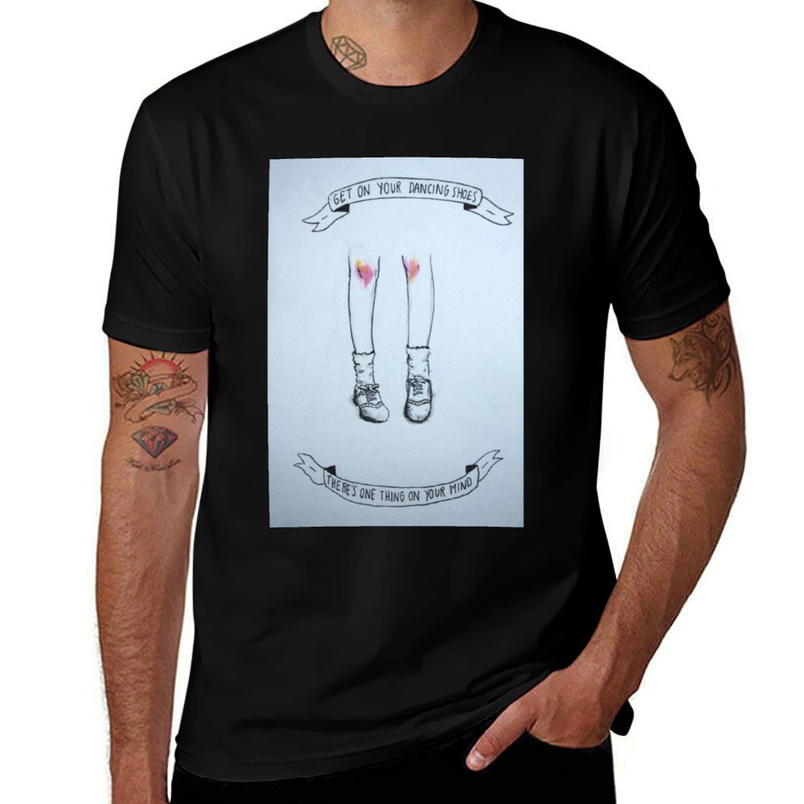 Arctic Monkeys Dancing Shoes I - огляд і ціна Men Shoes Illustration