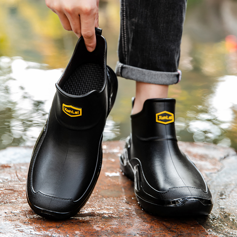 Unisex Rain Shoes Outdoor Non- - огляд і ціна Men Shoes Size 46