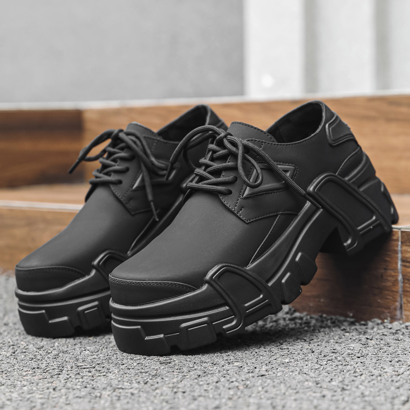 Men Platform Leather Shoes For - огляд і ціна Men Shoes For Office Work