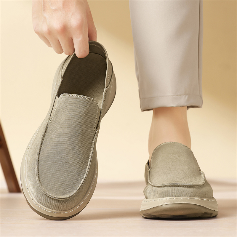 Breathable Mens Suede Leather  - огляд і ціна Men Shoes For Office Work