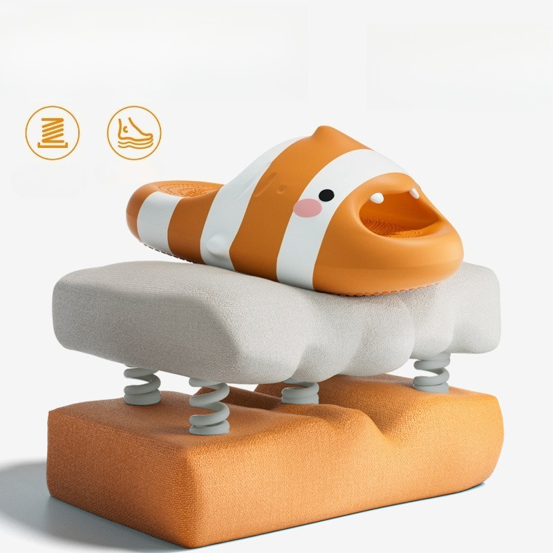 Cute Fish Cartoon Slides Women - огляд і ціна Men'S Shoes Cloud