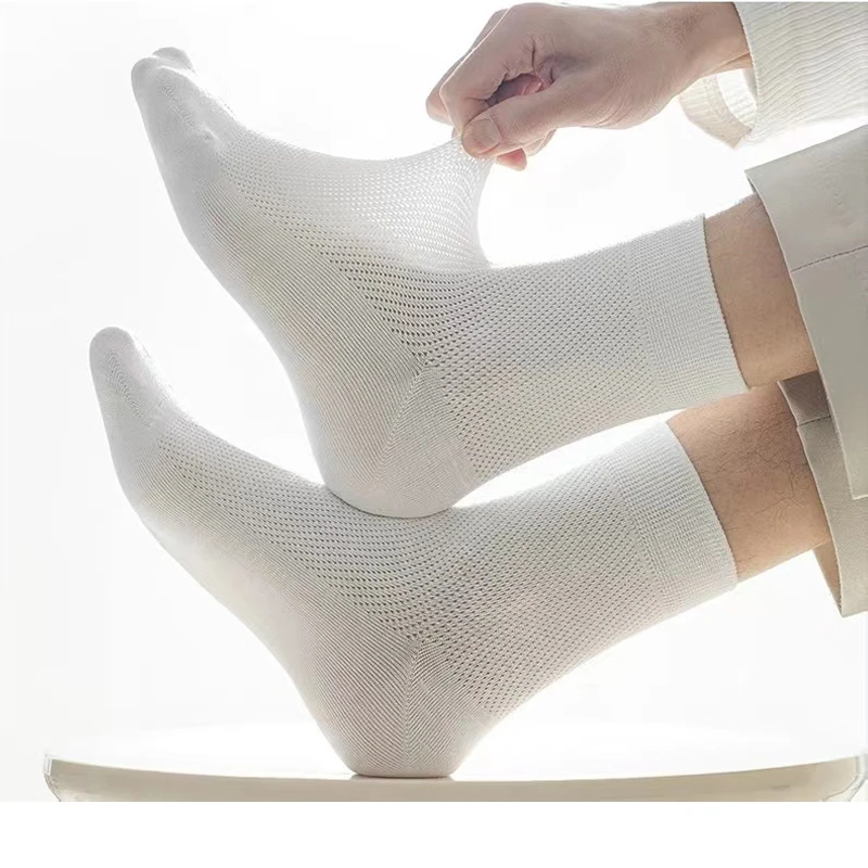 6 Pairs Men's Dress Socks Larg - огляд і ціна Men'S Shoes For Crews