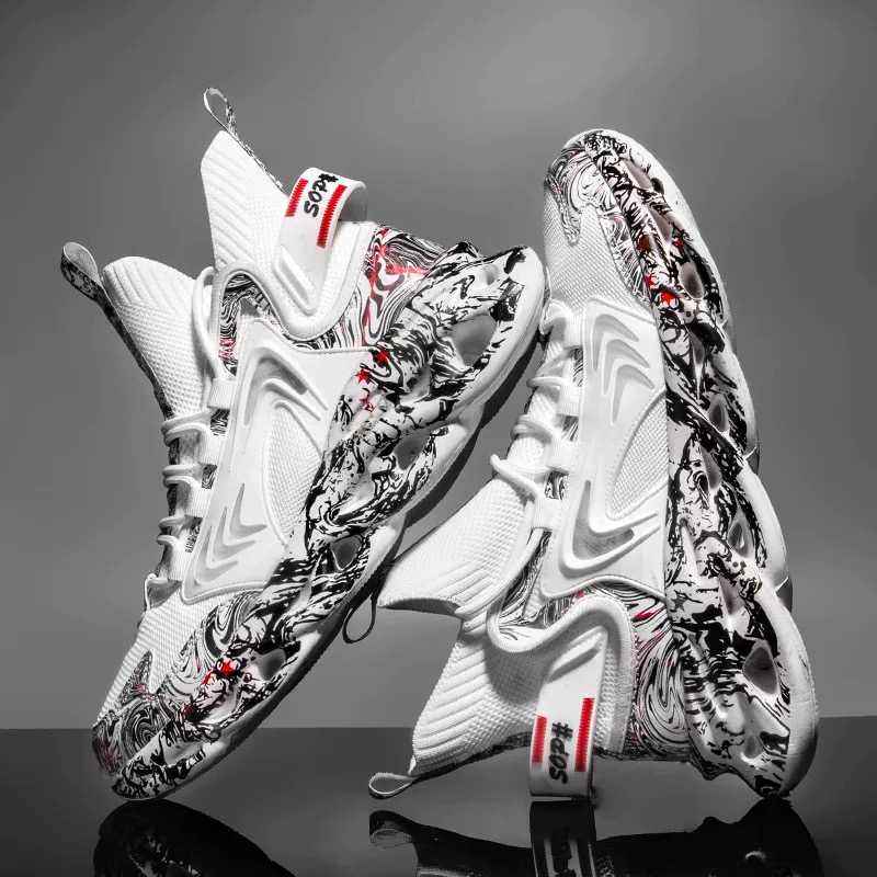 Men's Casual Sneakers Breathab - огляд і ціна Men Shoes Trainers