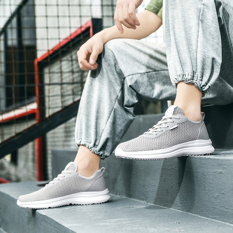 Mesh Men Shoes Lace-up Casual  - огляд і ціна Men Shoes Trainers