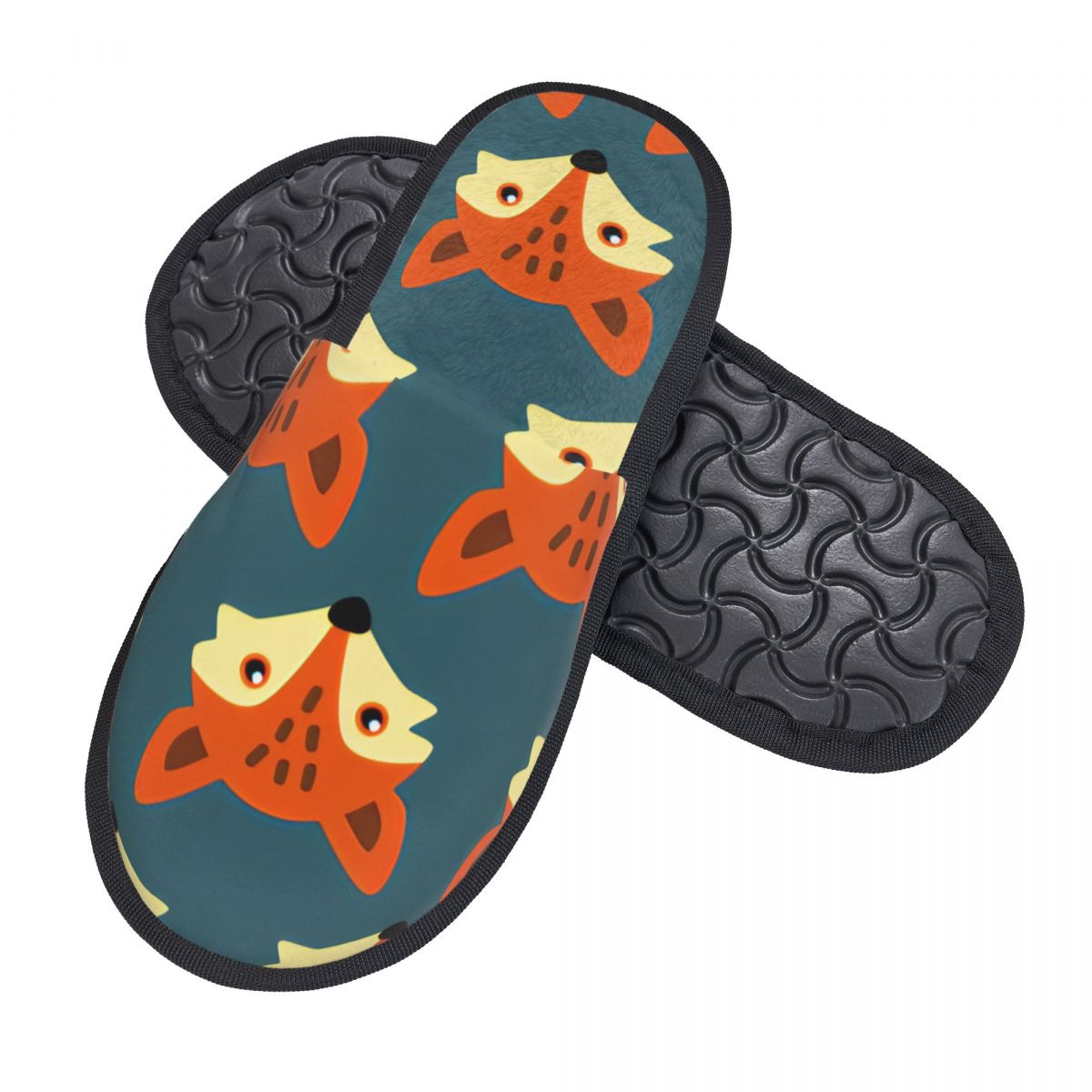 Plush Indoor Slippers Watercol - огляд і ціна Men Shoes Illustration